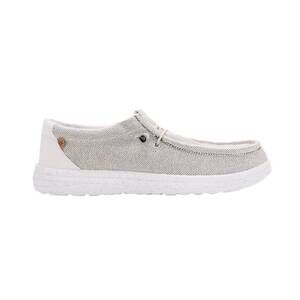 NEW LAMO men's paul canvas deck shoe in white